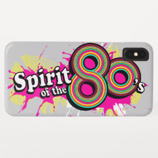 Funda Para iPhone XS Max Estilo del logo rosado de los chicas de los años 8