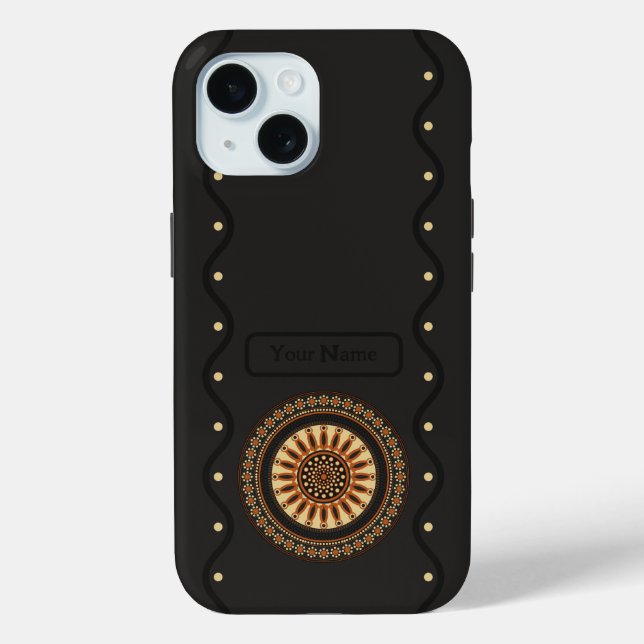 Funda De Case-Mate Para iPhone estilo etrusco (Reverso )