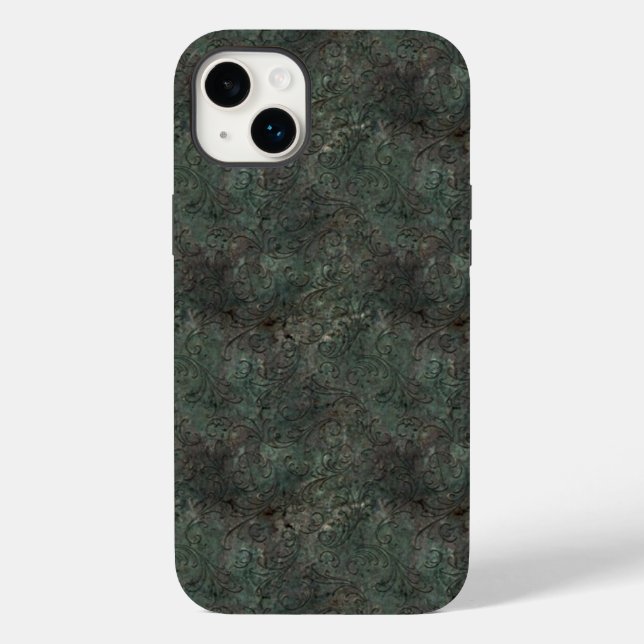 Funda De Case-Mate Para iPhone Estilo Grunge moderno (Reverso )
