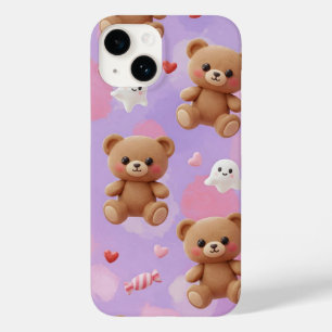 Funda Para iPhone 14 De Case-Mate Estilo Harajuku: Osos de peluche y fantasmas de Na