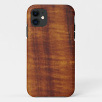 Estilo hawaiano rizado de madera de Koa