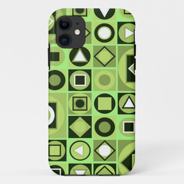 Funda De Case-Mate Para iPhone Estilo Moderno de Mitad de Siglo 7 (Reverso)