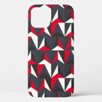 Estilo retro y vintage con forma geométrica, mal