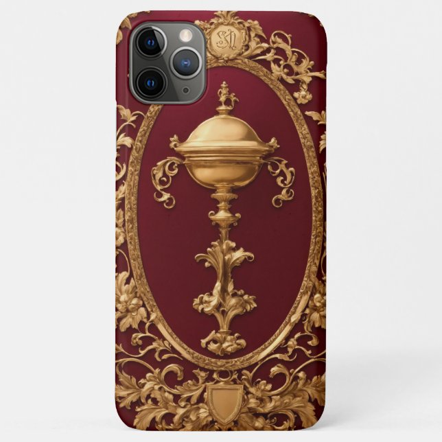 Funda De Case-Mate Para iPhone estilo rococó (Reverso)