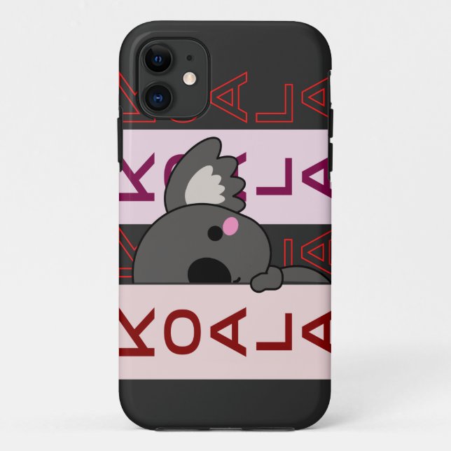 Funda De Case-Mate Para iPhone Estilo sencillo y moderno Koala Australia (Reverso)