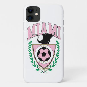 Funda Para iPhone 11 Estilo universitario de fútbol de Miami