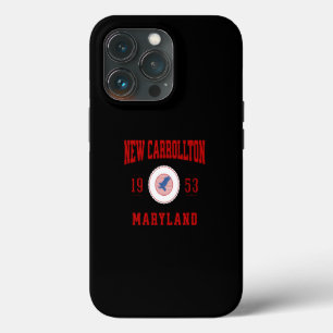 Funda Para iPhone 13 Pro Estilo universitario de New Carrollton Maryland