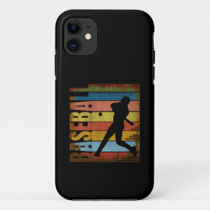 FUNDA PARA iPhone 11 ESTILO VINTAGE BÉISBOL