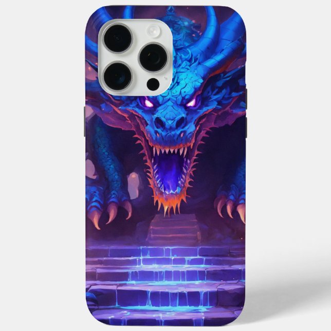 Funda De Case-Mate Para iPhone Estilos dragón Fansion (Reverso )