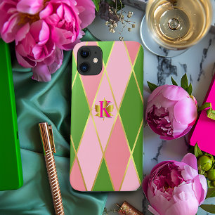 Funda Para iPhone 11 Estiloso controlador de estilo rosa y verde arglo