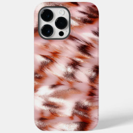 Funda Para iPhone 14 Pro Max De Case-Mate Estiloso zebra de oro rosa rosa brillante rosa