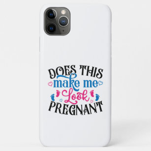 Funda Para iPhone 11 Pro Max ¿Esto Me Hace Mirar Embarazada?