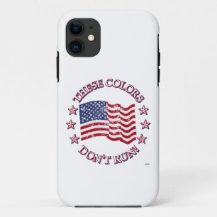 Funda Para iPhone 11 ¡Estos colores no corren! Bandera estadounidense y