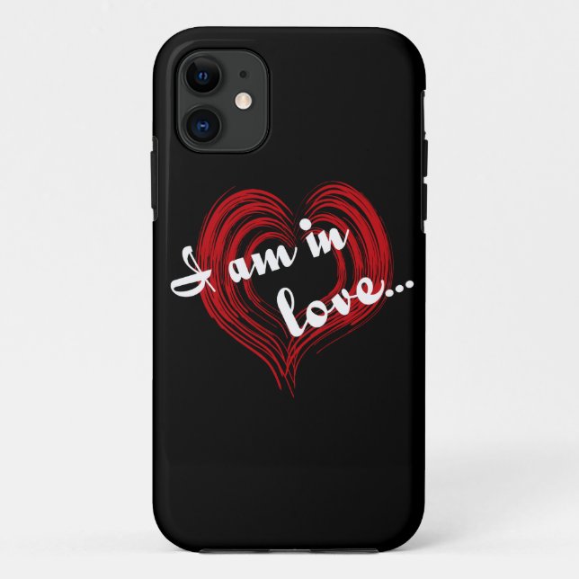 Funda De Case-Mate Para iPhone Estoy enamorado... (Reverso)