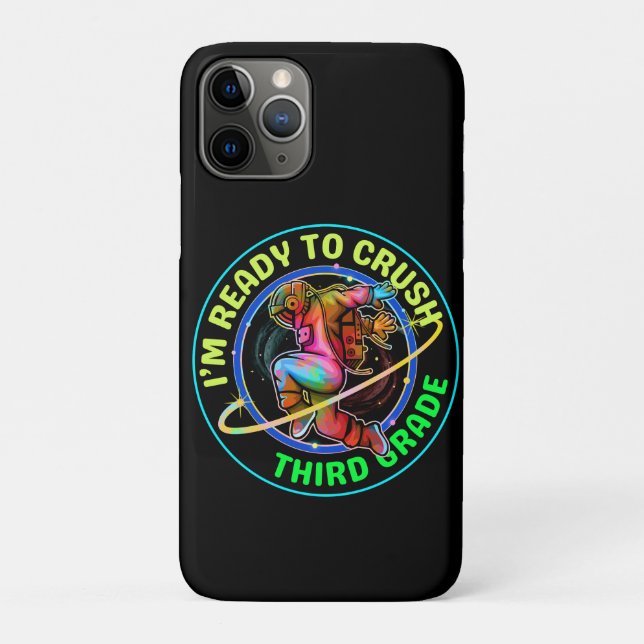 Funda De Case-Mate Para iPhone Estoy listo para arrasar tercer grado (Reverso)