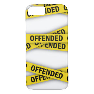 Funda Para iPhone 8/7 Estoy ofendido por la cinta policial que no cruza