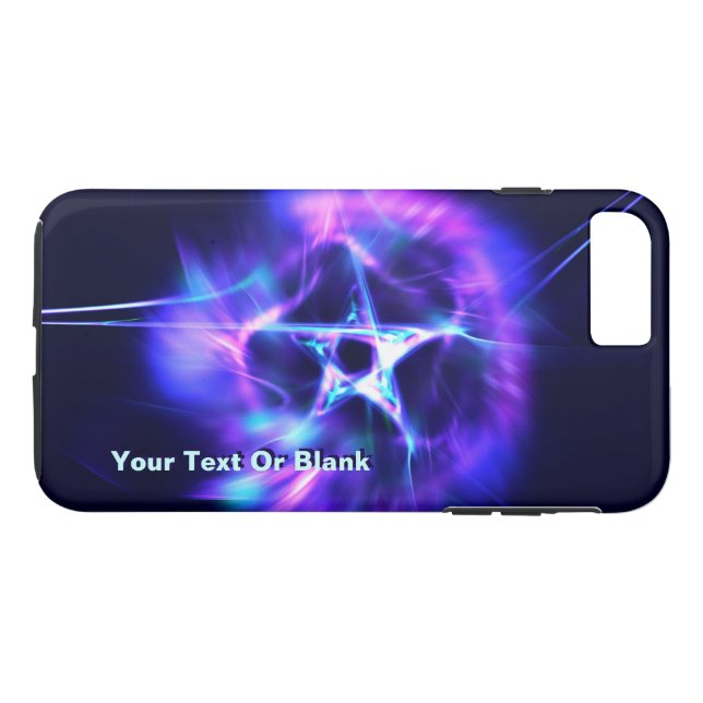 Funda De Case-Mate Para iPhone Estrella brillante Fractal (Reverso (horizontal))