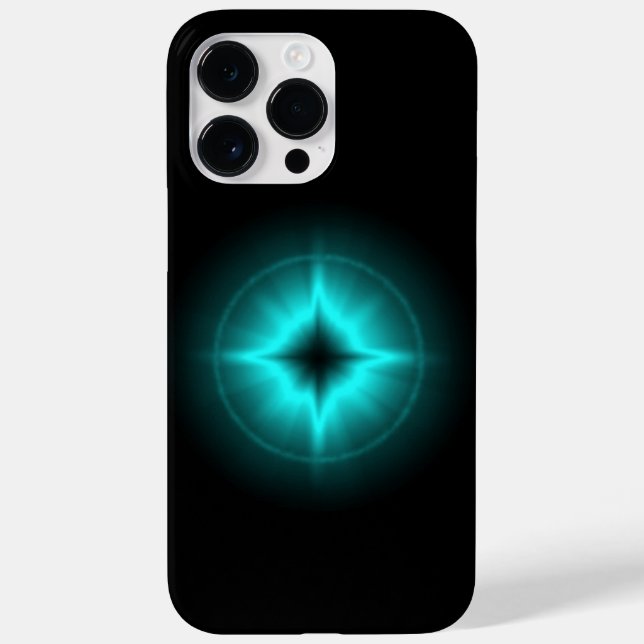 Funda De Case-Mate Para iPhone Estrella de la suerte (Reverso)