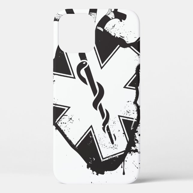 Funda De Case-Mate Para iPhone estrella de vida corazón anatómico (Reverso )