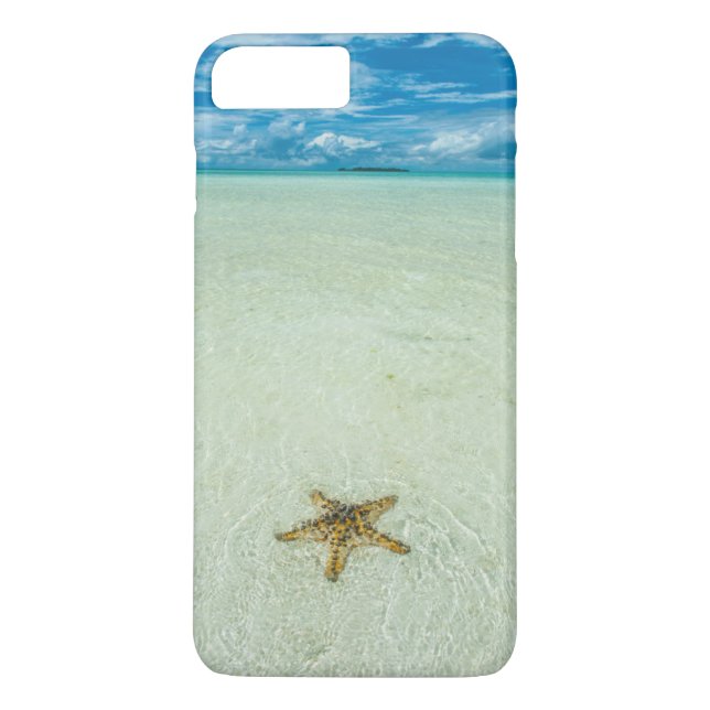 Funda De Case-Mate Para iPhone Estrella del mar en aguas poco profundas, Palau (Reverso)