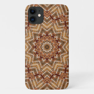 Funda Para iPhone 11 Estrella marrón luminosa de Kaleidoscope