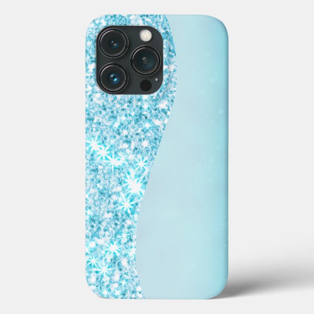 Funda De Case-Mate Para iPhone Estrella purpurina de galaxia con gradiente modern (Reverso )