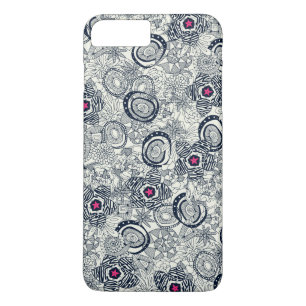 Funda Para iPhone 8 Plus/7 Plus estrella rosa de marfil suculento