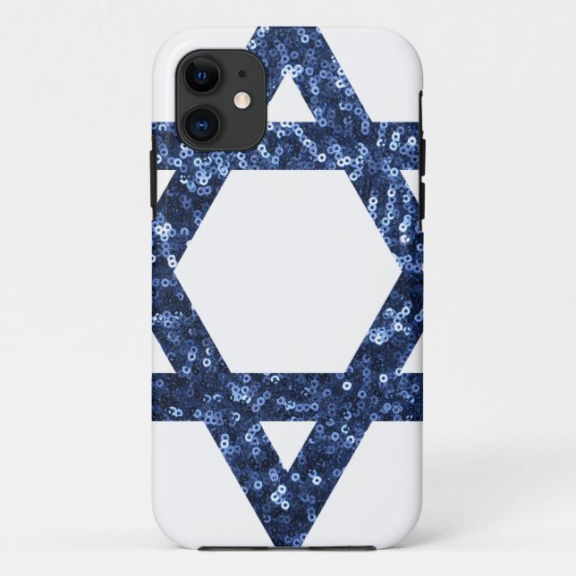 Funda De Case-Mate Para iPhone estrella secuencial de david (Reverso)