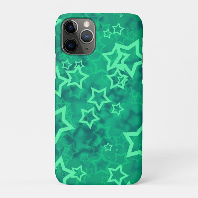Funda De Case-Mate Para iPhone Estrella Verde (Reverso)
