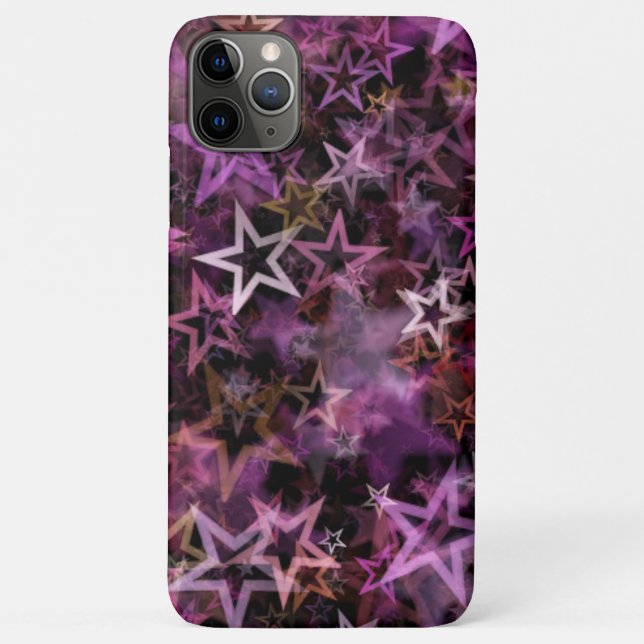 Funda De Case-Mate Para iPhone Estrella violeta (Reverso)