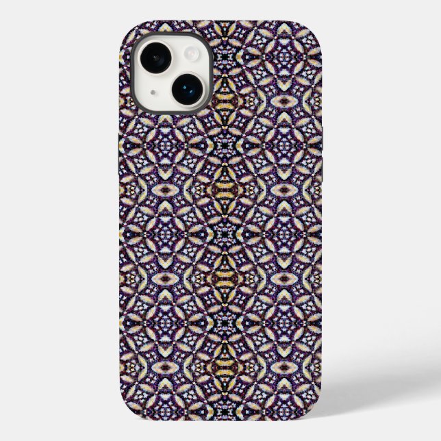 Funda De Case-Mate Para iPhone Estrellas abstractas (Reverso )