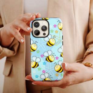 Funda Para iPhone 14 De Case-Mate Estrellas de abejorros azules iPhone 14 Funda-ma
