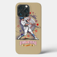 Estrellas de béisbol y barras y estrellas |