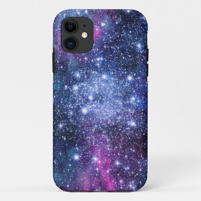 Funda De Case-Mate Para iPhone Estrellas de galaxia (Reverso)