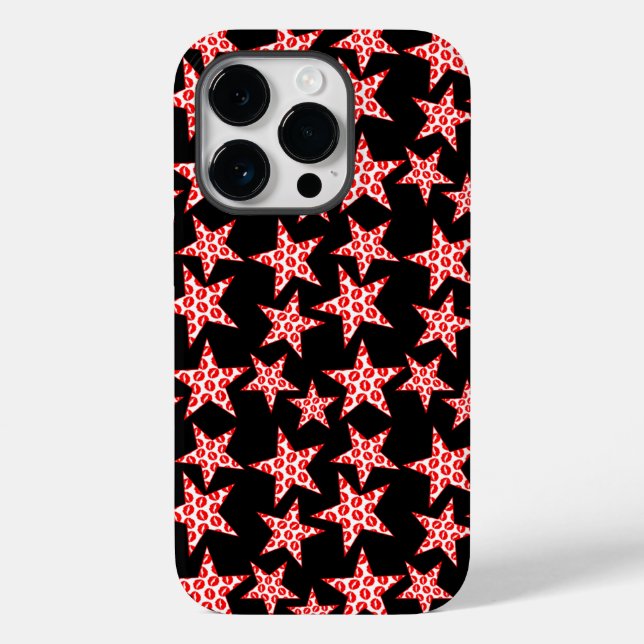Funda De Case-Mate Para iPhone Estrellas de Kissy (Reverso )