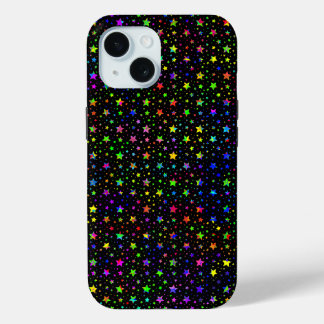 Funda Para iPhone 15 Estrellas de mancha de pintura