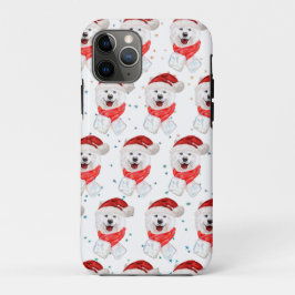 Funda Para iPhone 11 Pro Estrellas de Navidades de raza de perro