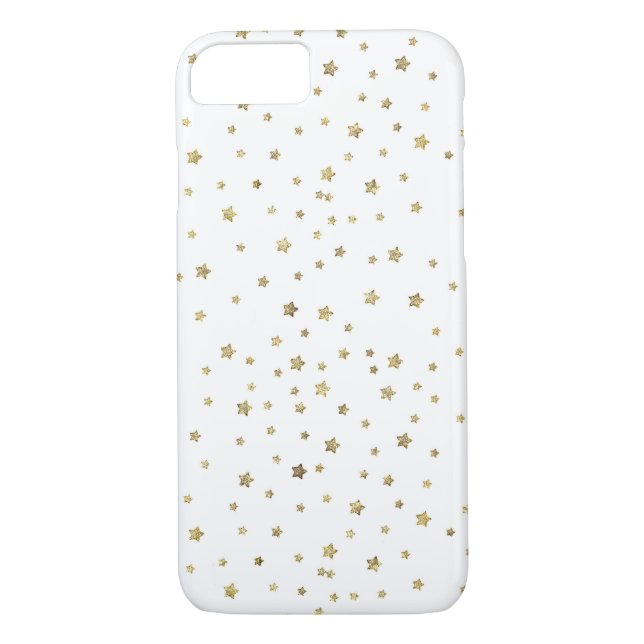 Funda De Case-Mate Para iPhone Estrellas de oro (Reverso)