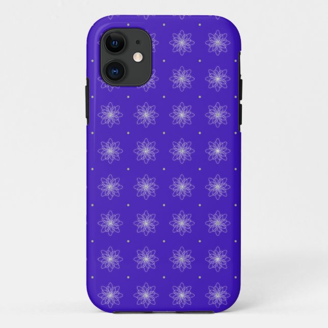 Funda De Case-Mate Para iPhone Estrellas de plata (Reverso)