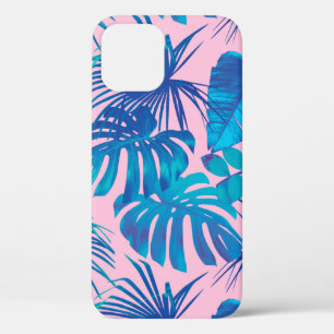 Funda Para iPhone 12 Estrellas de rayas de papel digital tropical