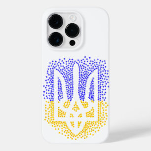 Funda Para iPhone 14 Pro De Case-Mate Estrellas de tridente de heraldry de Ucrania