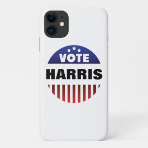 Funda Para iPhone 11 Estrellas de voto y tipografía de franjas - Elecci