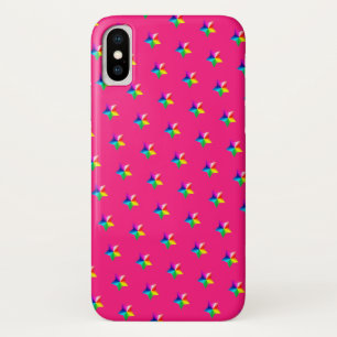 Funda Para iPhone X estrellas del arco iris en el estuche para iPhone