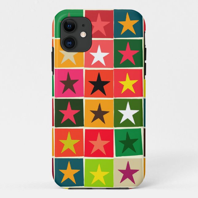 Funda De Case-Mate Para iPhone Estrellas en caja de navidades (Reverso)