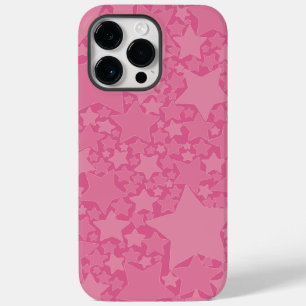 Funda Para iPhone 14 Pro Max De Case-Mate Estrellas, estrellas, estrellas - rosa