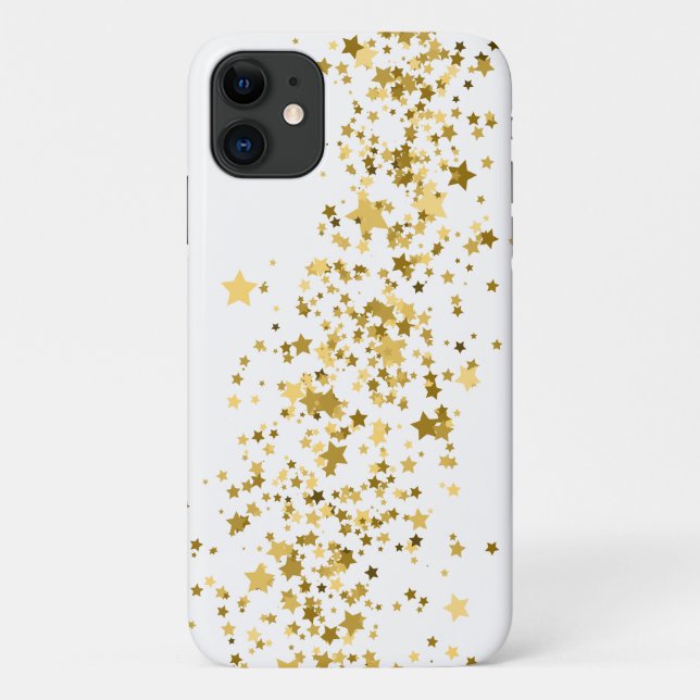 Funda De Case-Mate Para iPhone Estrellas Funda-oro para iPhone Apple 11 (Reverso)