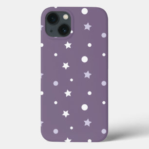 Funda Para iPhone 13 Estrellas púrpuras