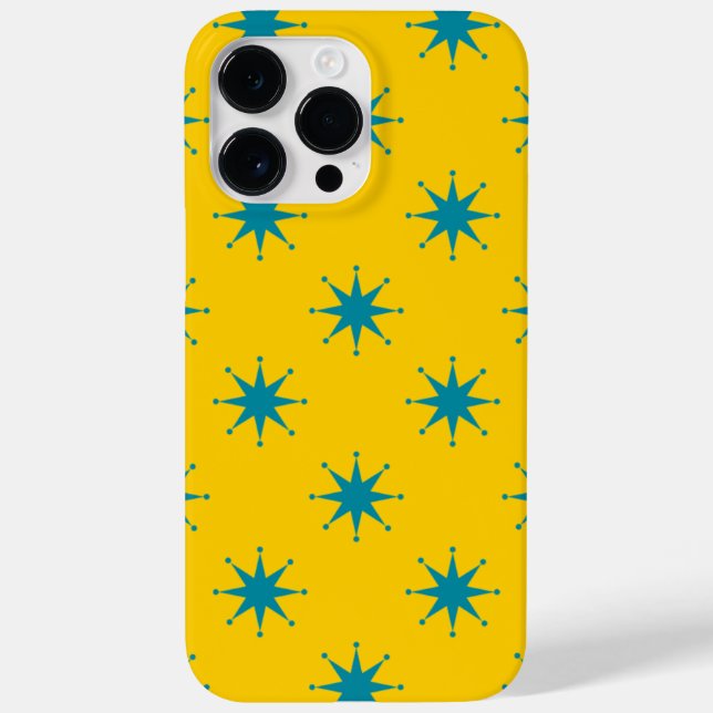 Funda De Case-Mate Para iPhone Estrellas Retro (Reverso)