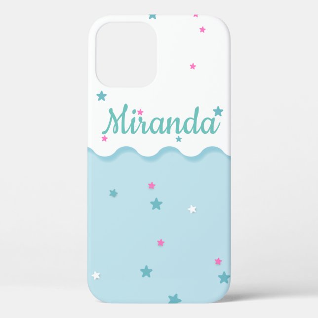 Funda De Case-Mate Para iPhone Estrellas sobre el mar (Reverso )