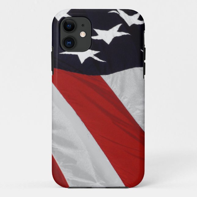 Funda De Case-Mate Para iPhone Estrellas Y Rayas (Reverso)